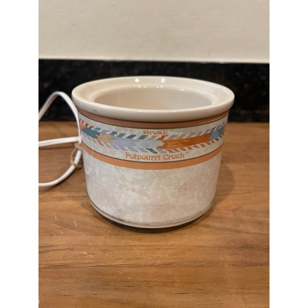 Vintage Rival Potpourri Crock Electric